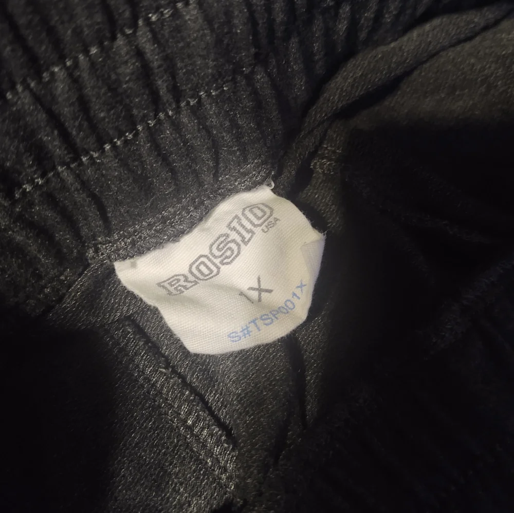 Rosio Cotton Short Charcoal gray 1X - Picture 3 of 3
